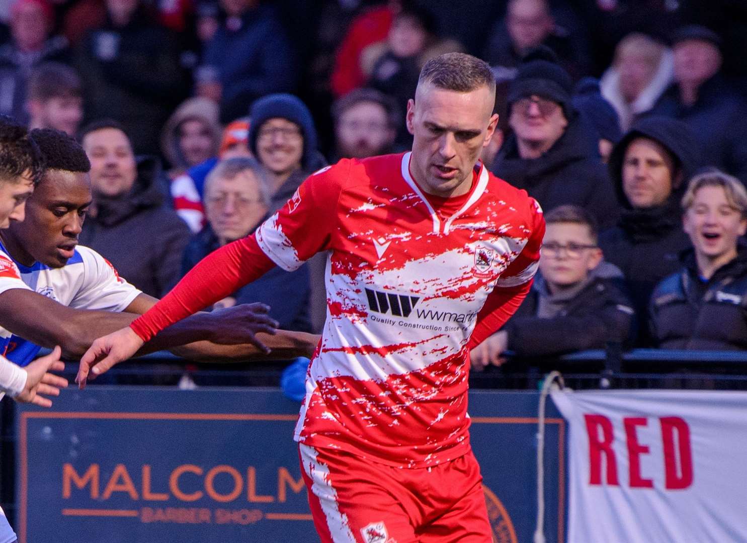 Ramsgate striker Joe Taylor. Picture: Stuart Watson