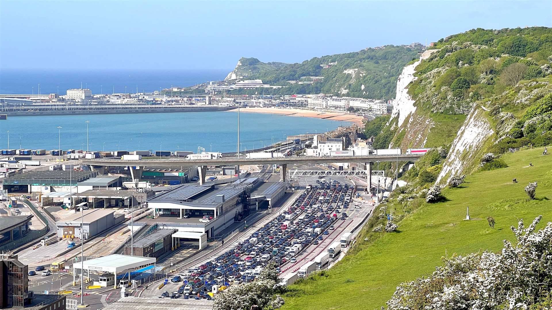 Bosses say there are delays of up to two hours today for passengers. Stock picture: Ralph Lombart