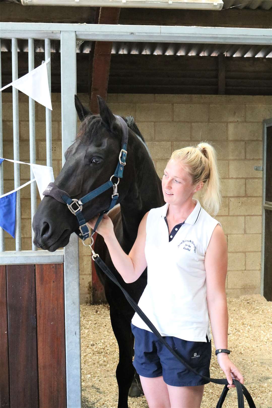 Holly McConnell, group coach at the Arrow Riding School (3187481)