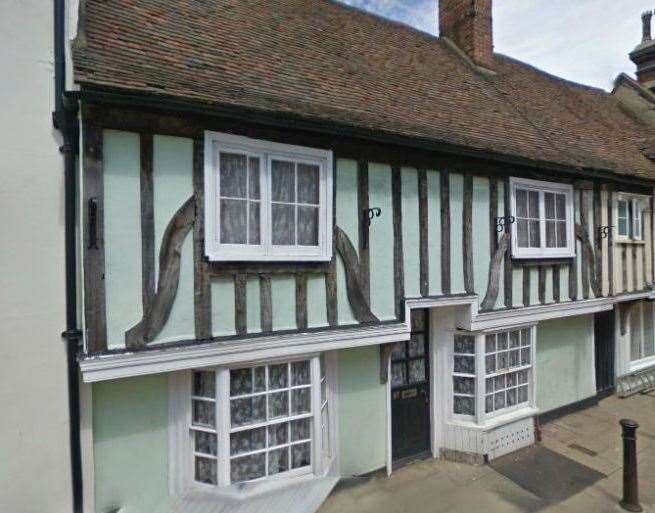 The Castle Inn in Faversham in 2009. It is now a residential home