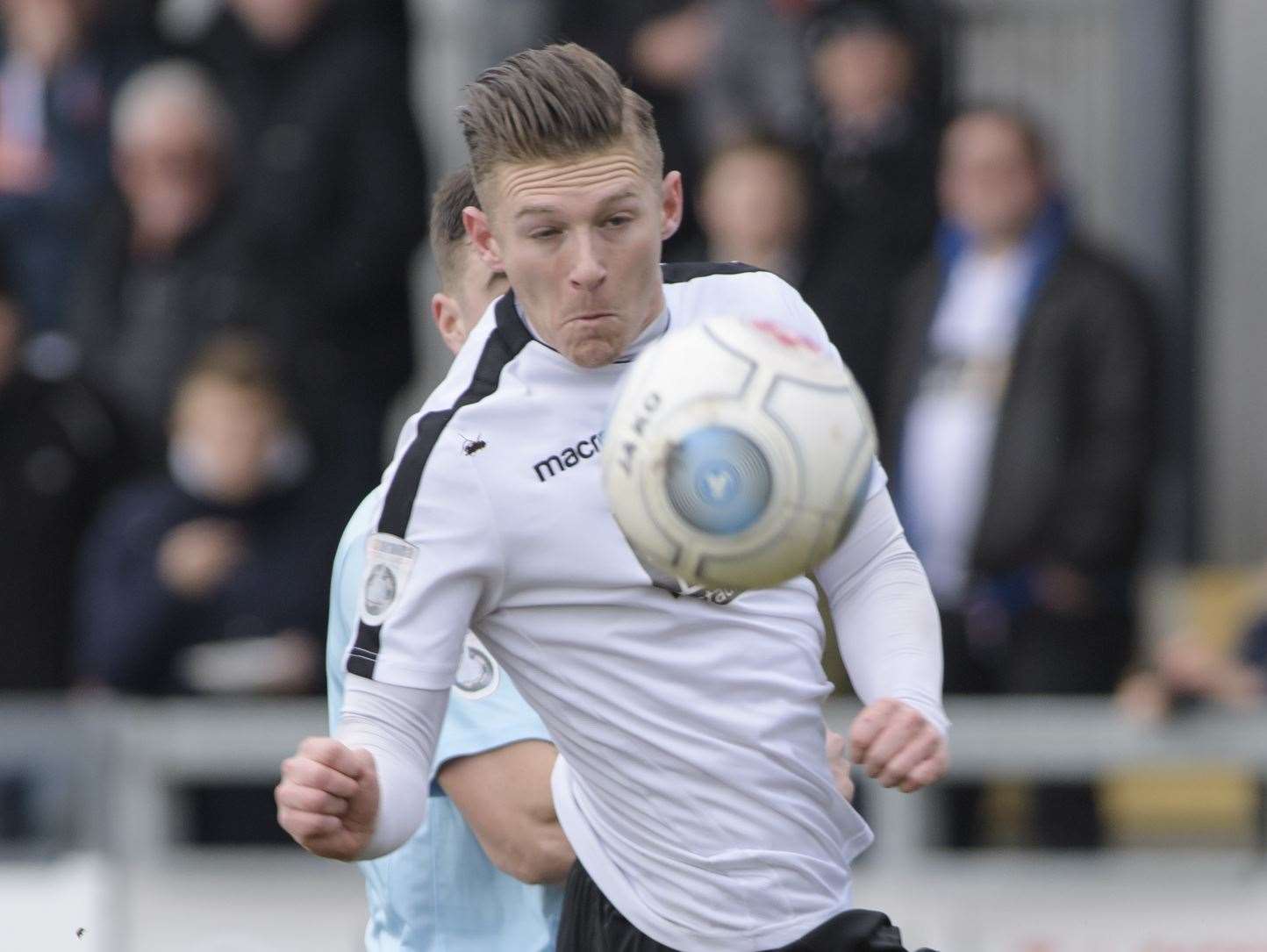 Dartford striker Andy Pugh Picture: Andy Payton