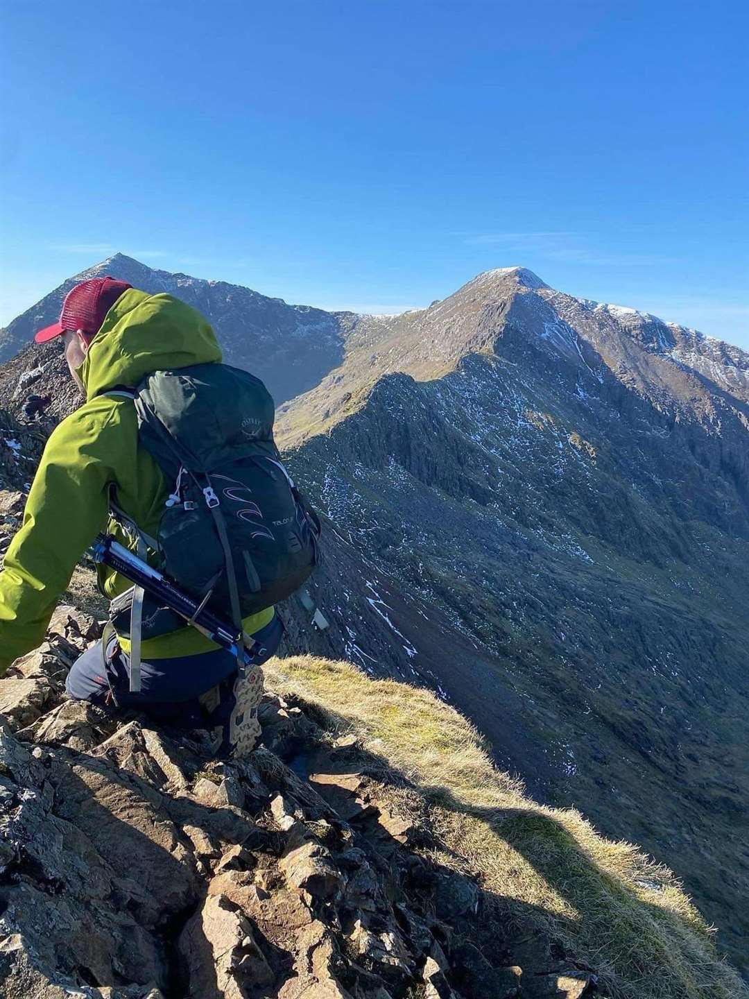 Hobbyist hiker, Keith Jones from Sheerness. Picture: Keith JonesKeith Jones