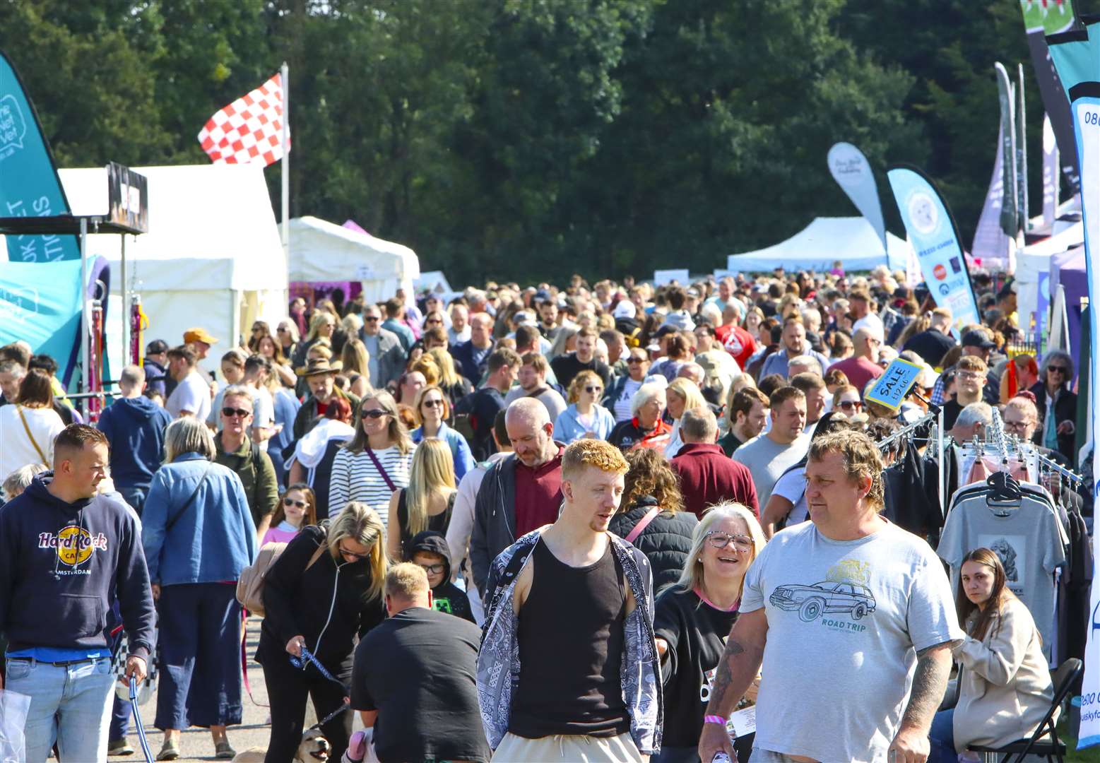 Thousands turned out for the much-loved dog show. Picture: Rachel Evans