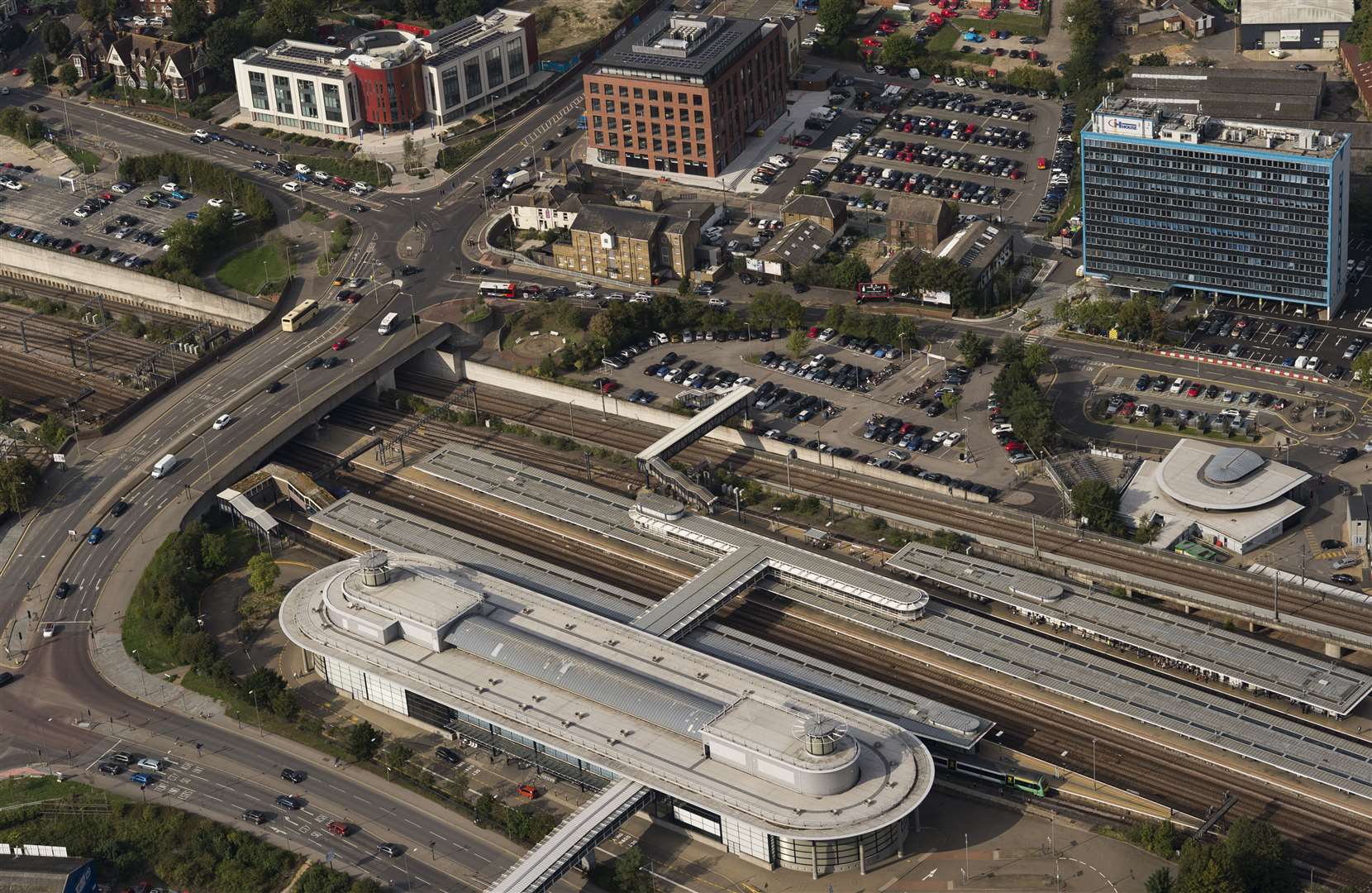 Ashford International is a key railway hub in the south of England. Picture: Ady Kerry/Ashford Borough Council