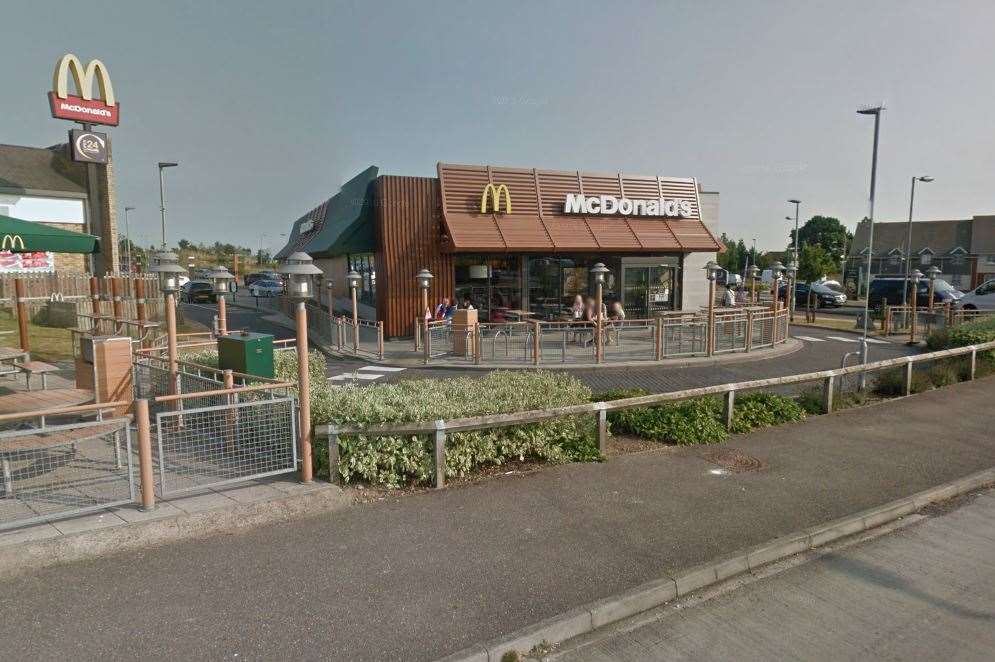 Minster service McDonald's. Pic: Google maps