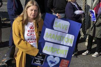 Ruth Bailey has set up a new campaign group Supporters of Manston Airport