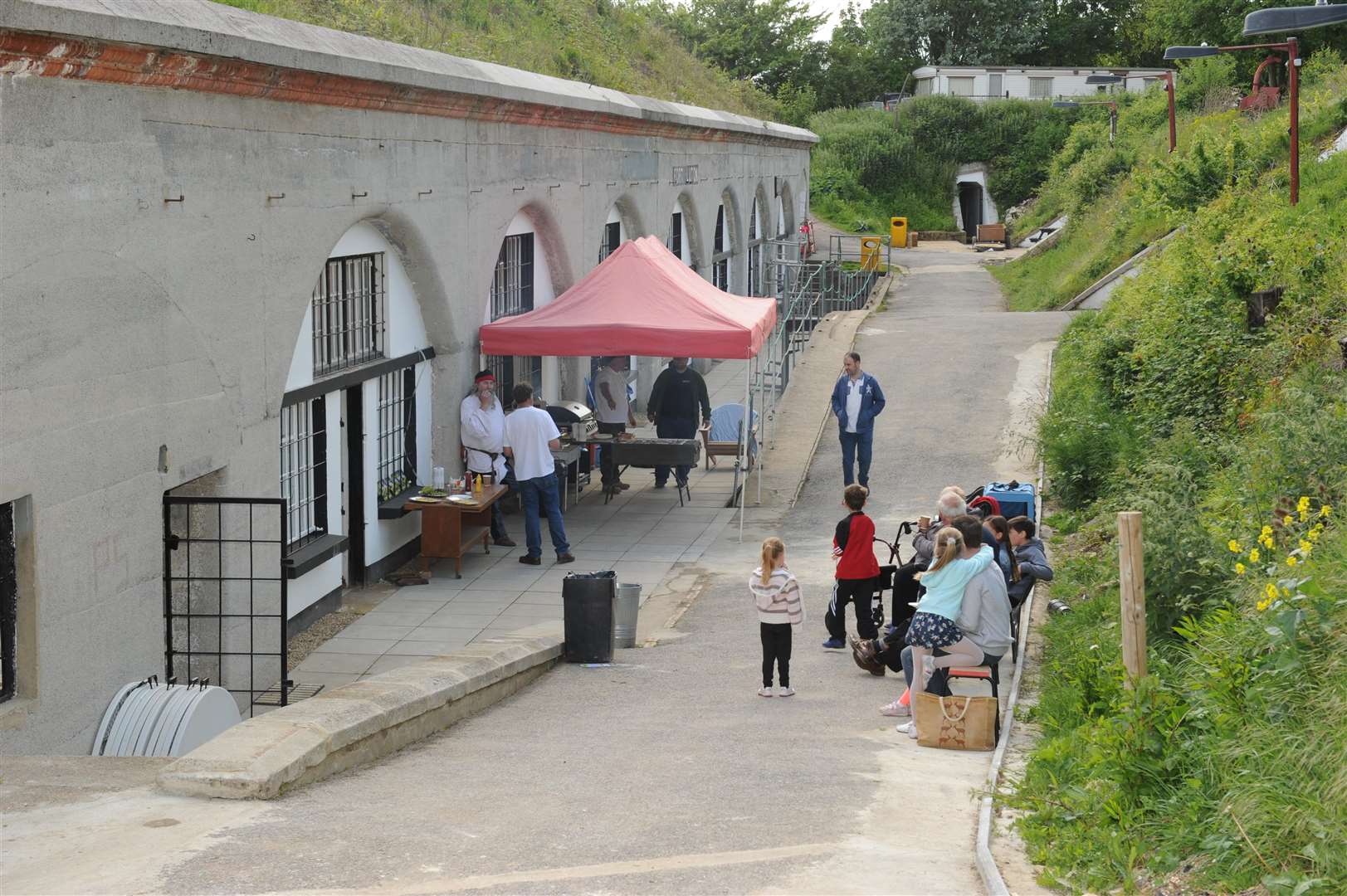 Fort Luton, Chatham. Picture: Steve Crispe.