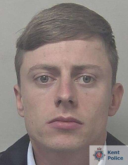 Tyler McDermott will serve two-and-a-half years in prison. Picture: Kent Police