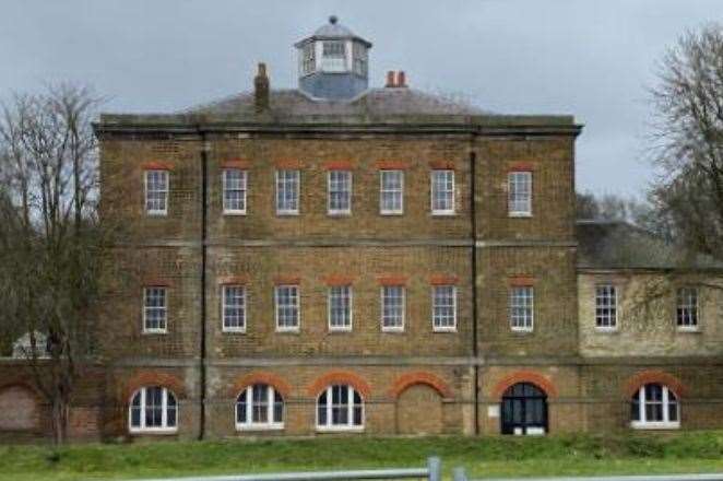 The old police station at Chatham Dockyard. Picture: FCB Studios