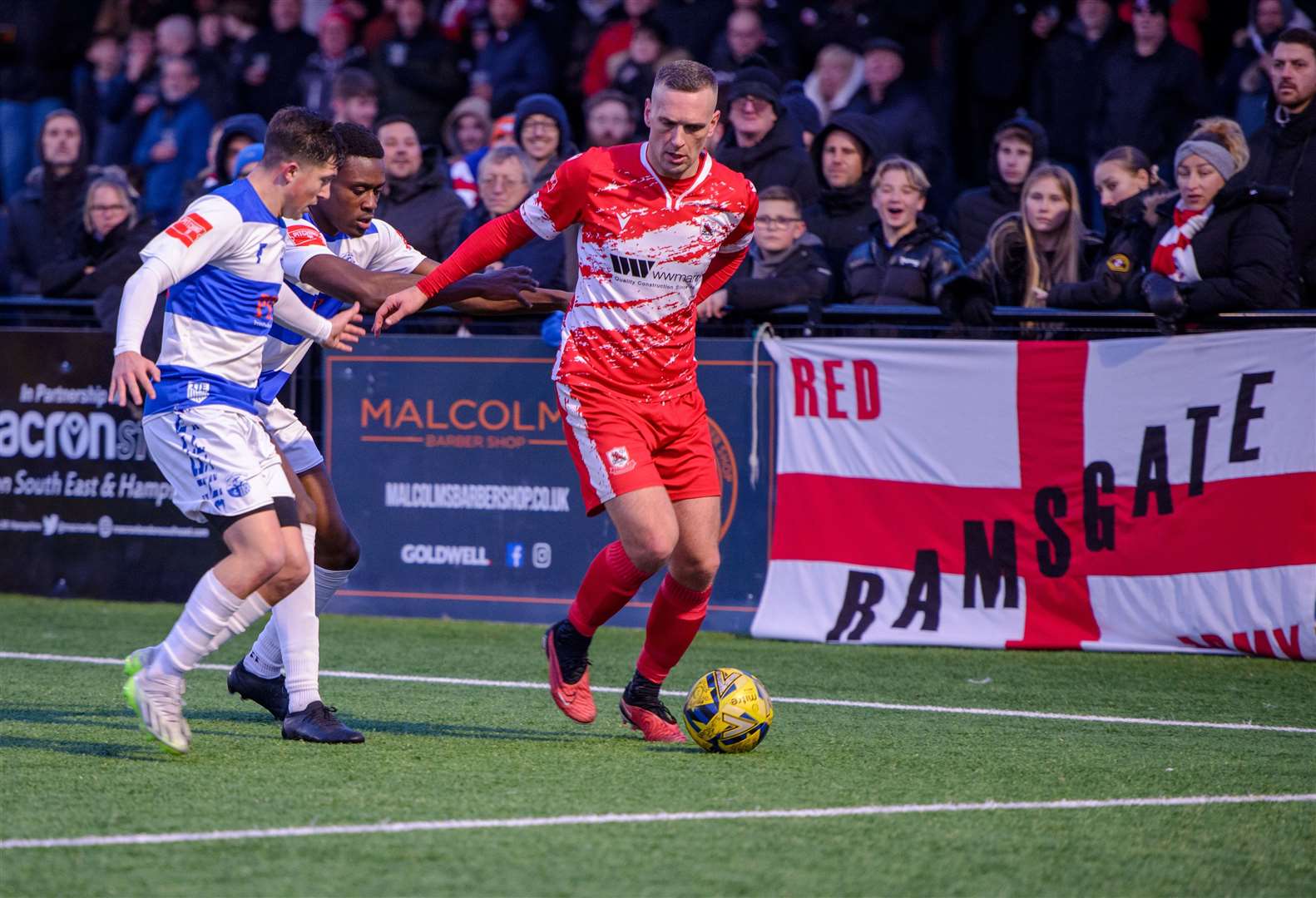 Sheppey impressed to take a point at Isthmian South East leaders Ramsgate on Saturday Picture: Stuart Watson