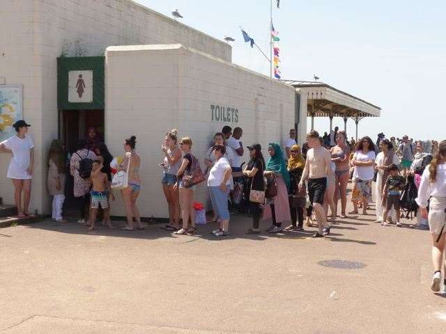 A petition calling to reopen toilets at Margate Clocktower has been submitted. Campaigners are concerned visitors to Margate beach have just one block with inadequate facilities and are calling for the other block at the Clocktower to be reopened (13725632)