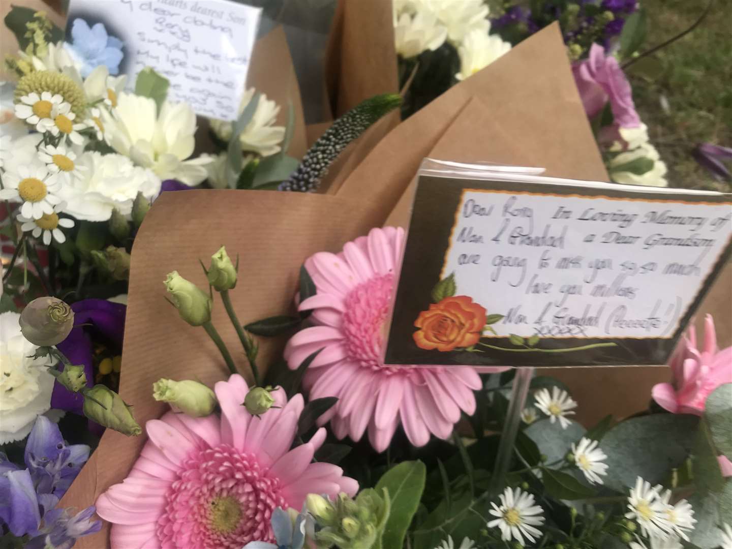 Respects paid to Rory Baldwin close to the place where he was found dead in Rochester