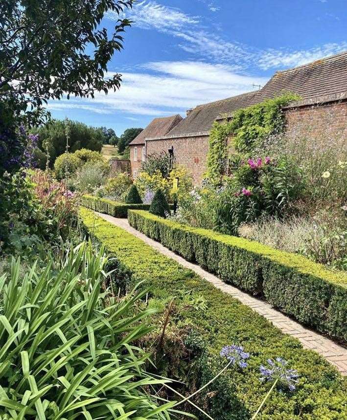 Michelle Keegan shared her snaps of Leeds Castle in Maidstone Picture: Michelle Keegan on Instragram