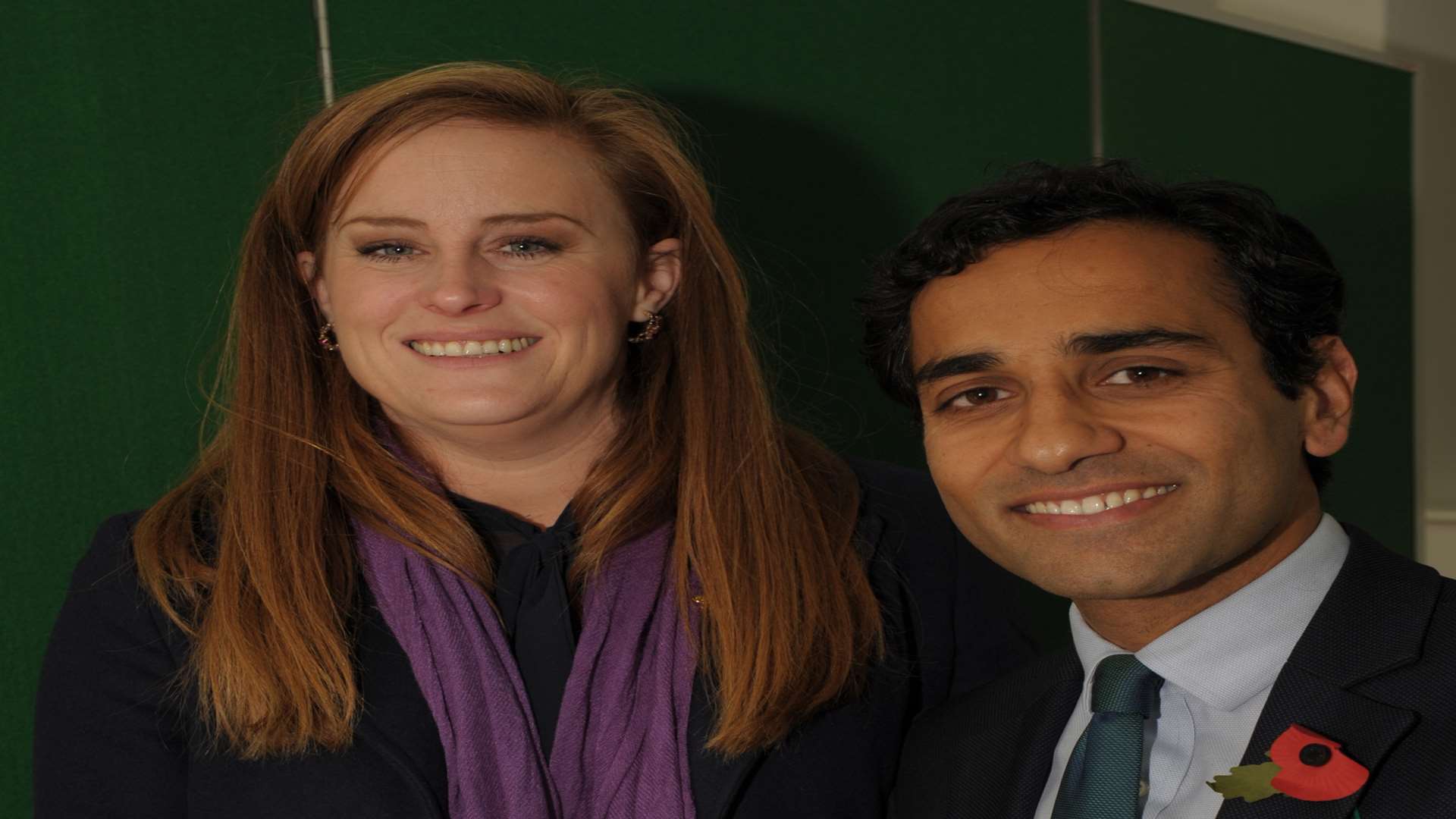 Rochester MP Kelly Tolhurst and Gillingham MP Rehman Chishti