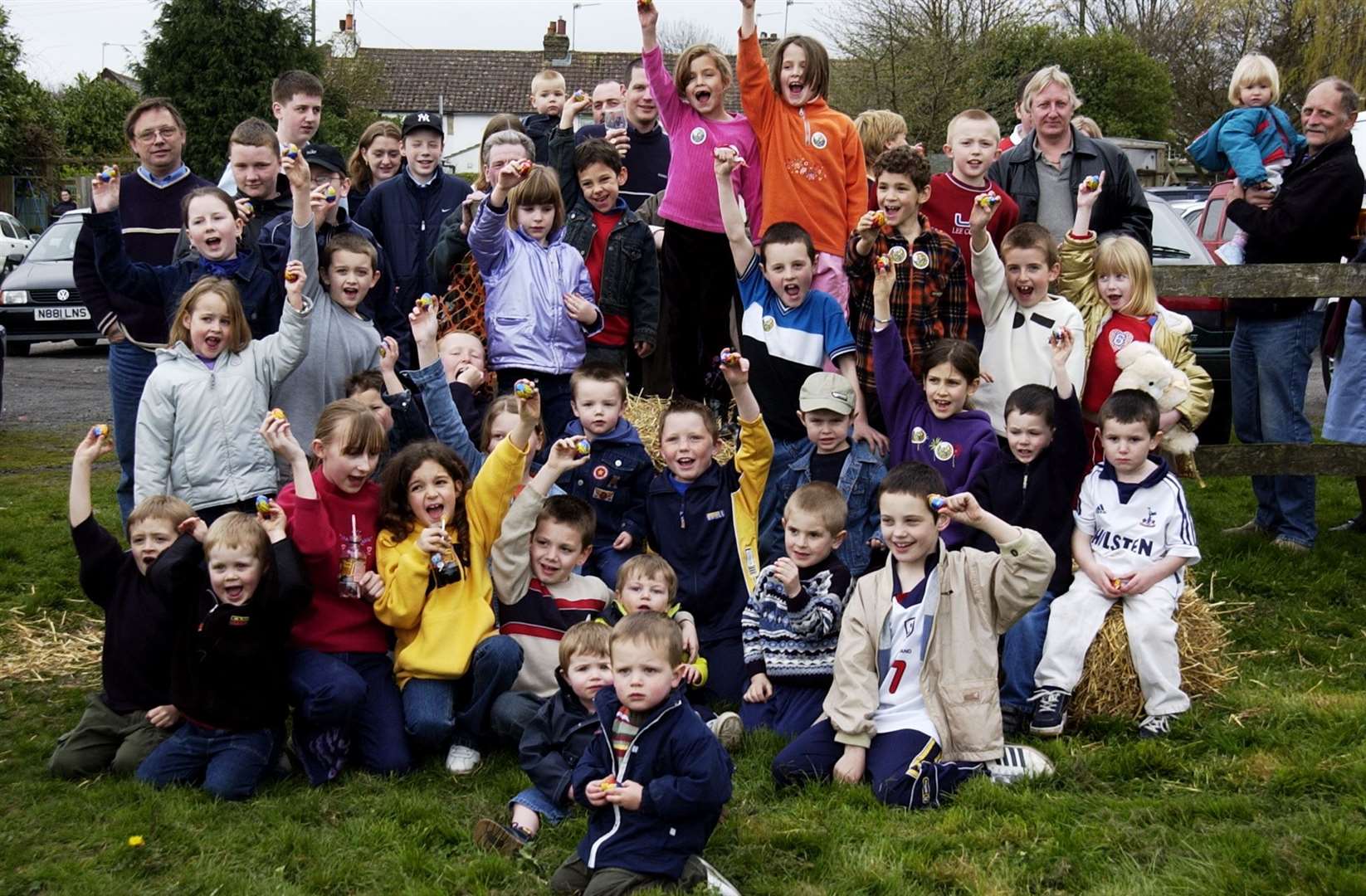 Fun day and Easter egg hunt at The Bell in Bredhurst, Gillingham, in March 2002. The pub is still going today. Picture: Barry Crayford