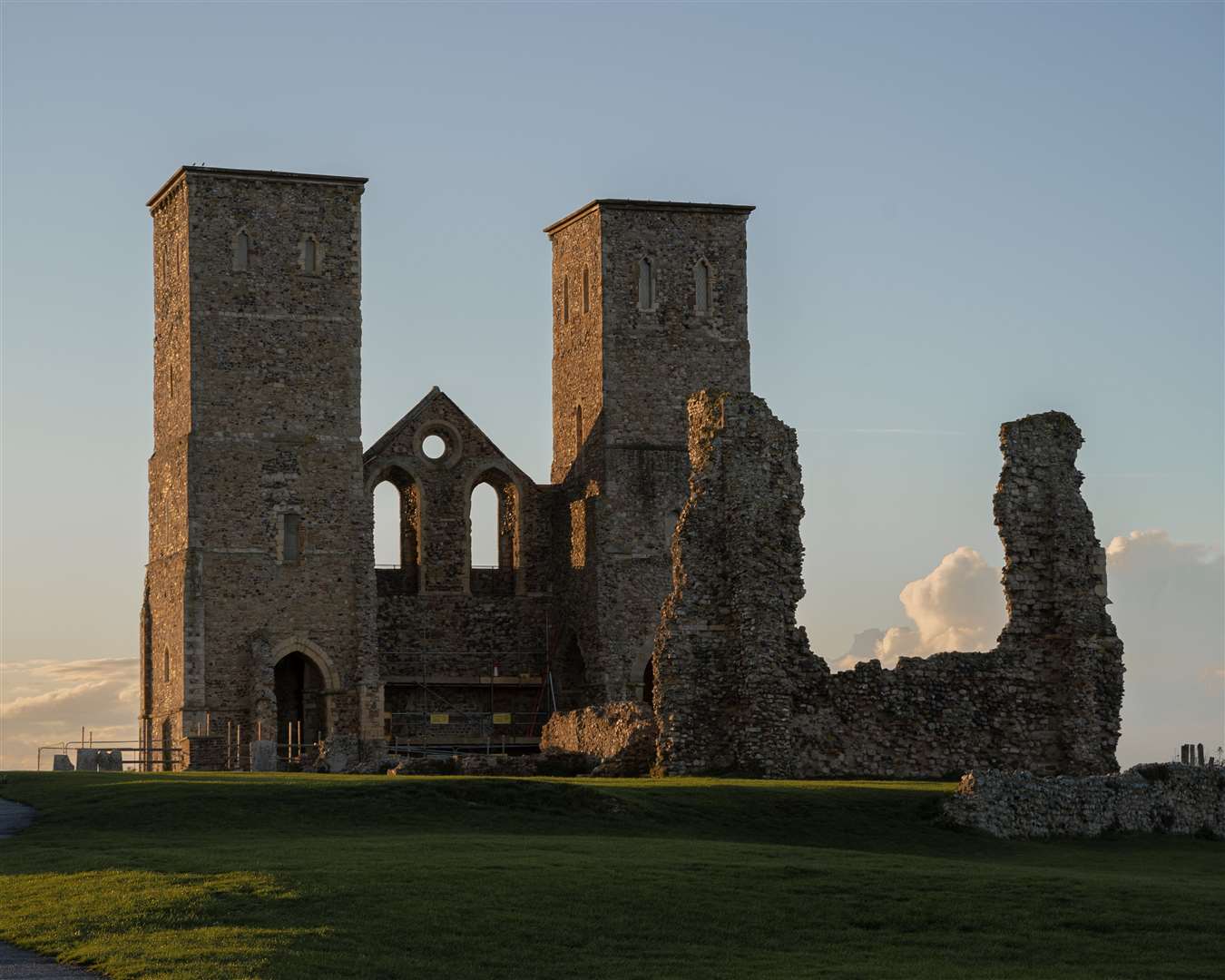 There are hopes visitors to Reculver Towers could benefit from an augmented reality experience