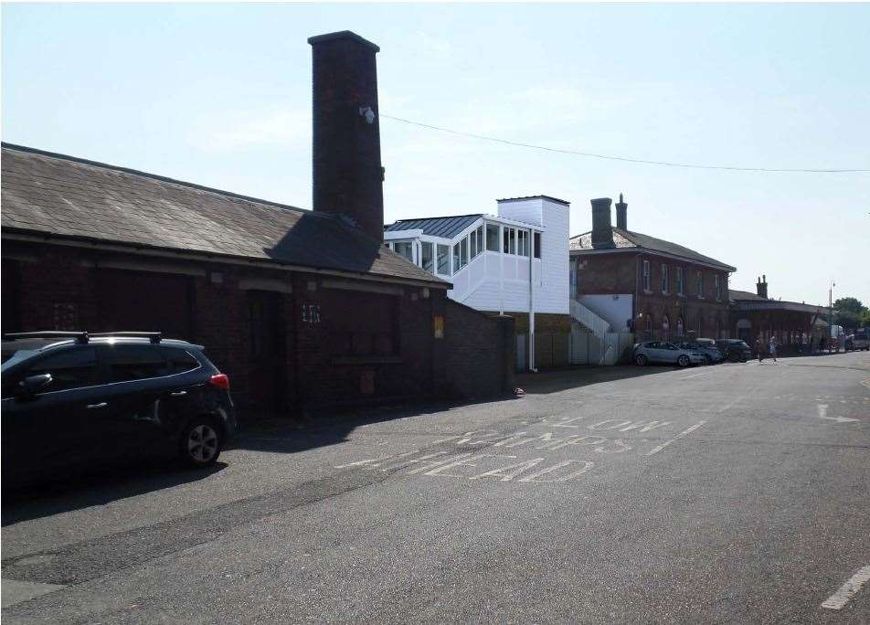 Step-free access is being introduced at Canterbury East train station. Picture: Network Rail