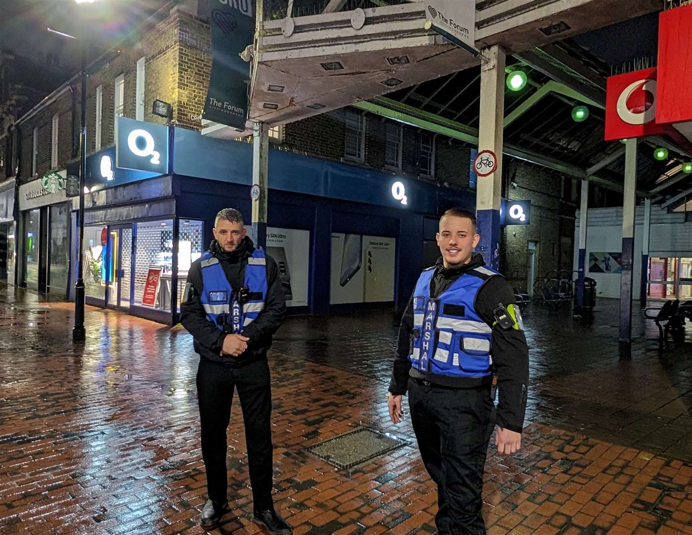 Street marshals on patrol in Sittingbourne. Picture: Swale council