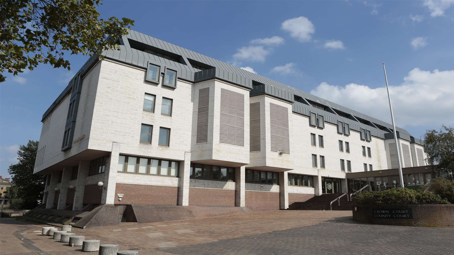 Nobody is being allowed into the crown court. Picture: Martin Apps