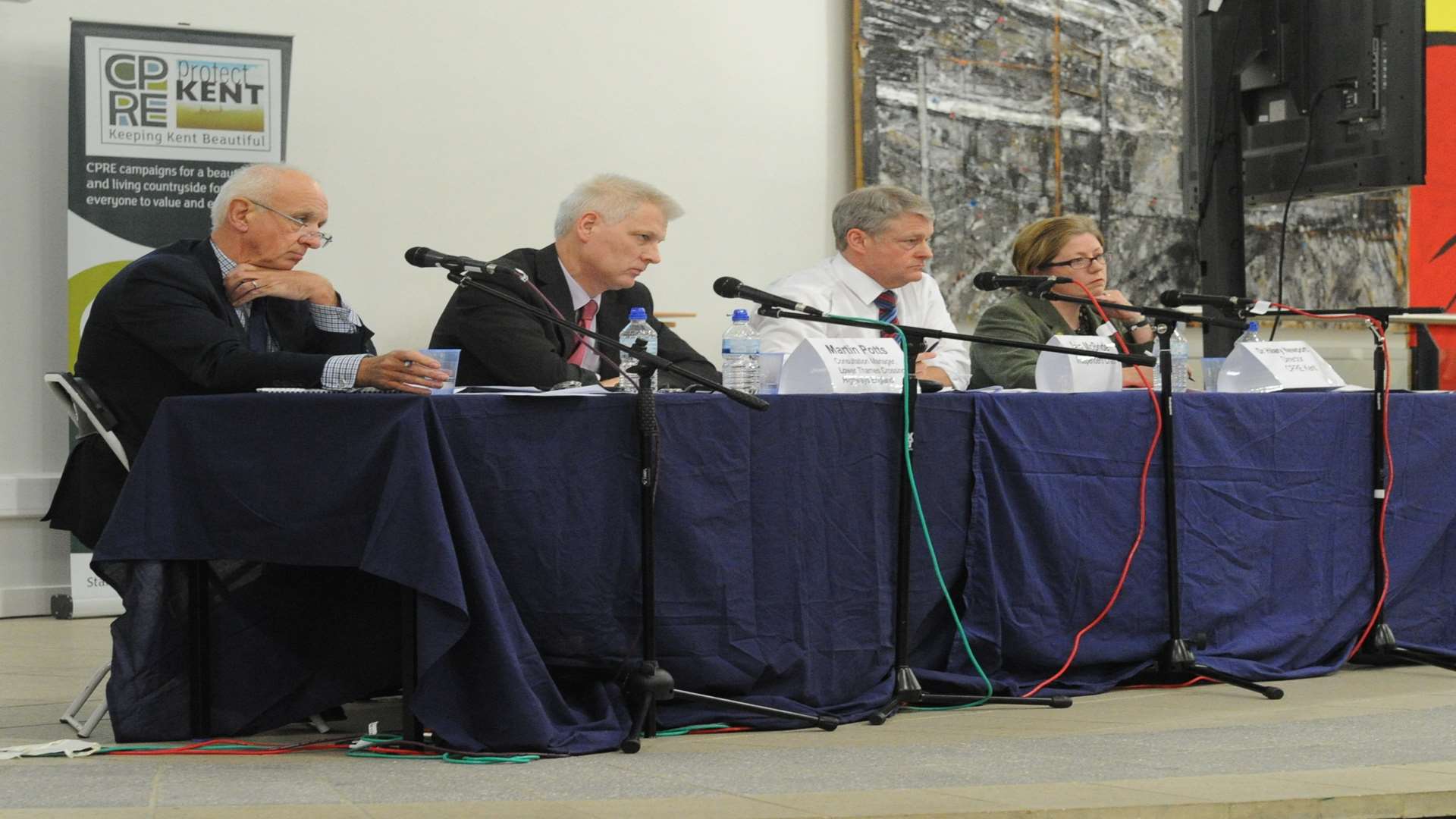 Thames Crossing Meeting at St John's Catholic Comprehensive School, Rochester Road, Gravesend.