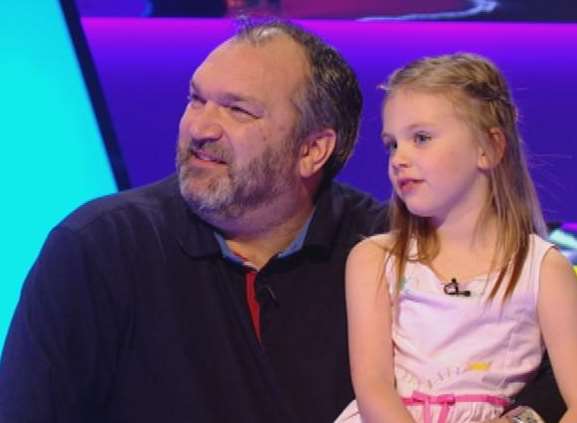 Neil 'Razor' Ruddock and daughter Pebbles