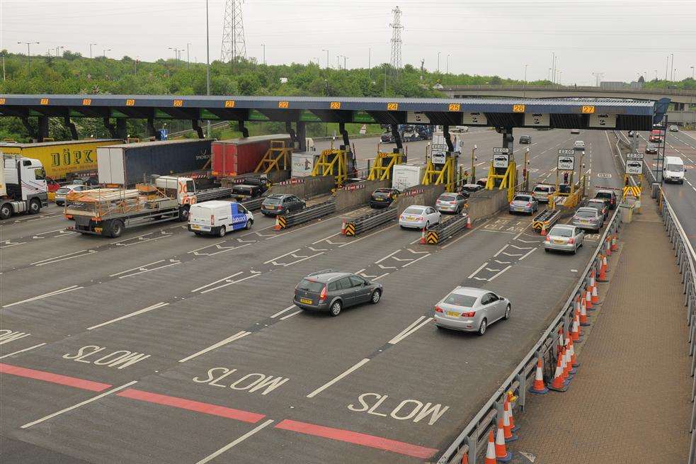 The Dartford Crossing. File picture