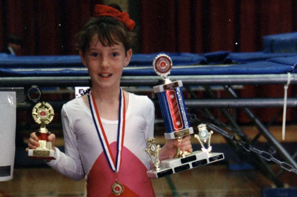 Kat Driscoll, pictured when she was eight-years-old