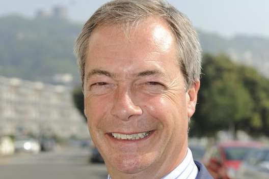 UKIP leader Nigel Farage