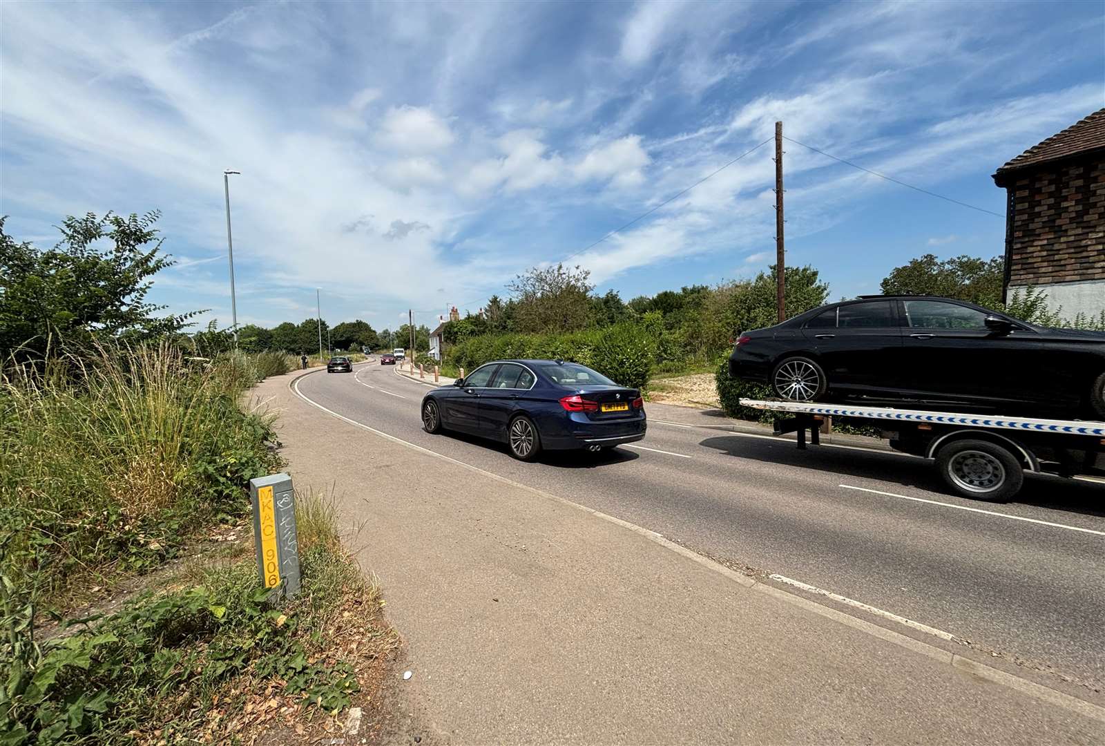 Residents have raised concerns over extra traffic on Kennington Road (A2070)