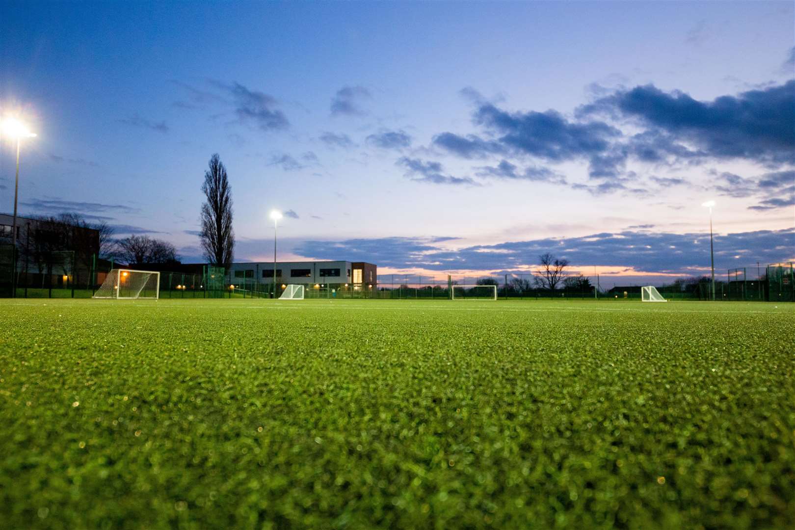 Stanhope's Pitchside boasts new and improved features to encourage nearby residents to get active as the country leaves lockdown. Picture: ABC