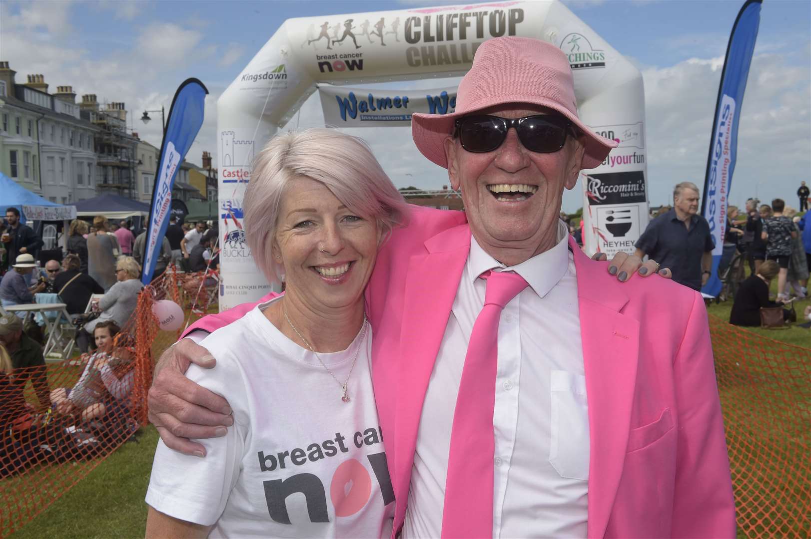 Chantele Rashbrook with her father Mike Griggs who helps organise the charity event Picture: Tony Flashman