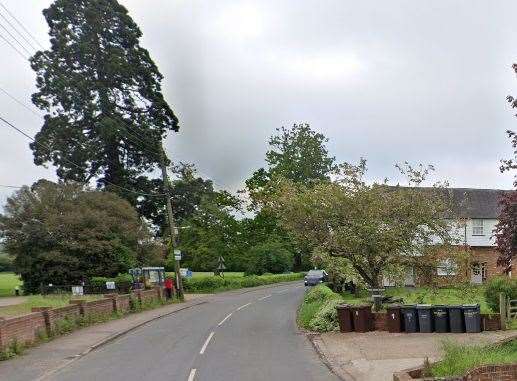 Police officers were seen at a property in Tonbridge Road. Picture: Google Maps