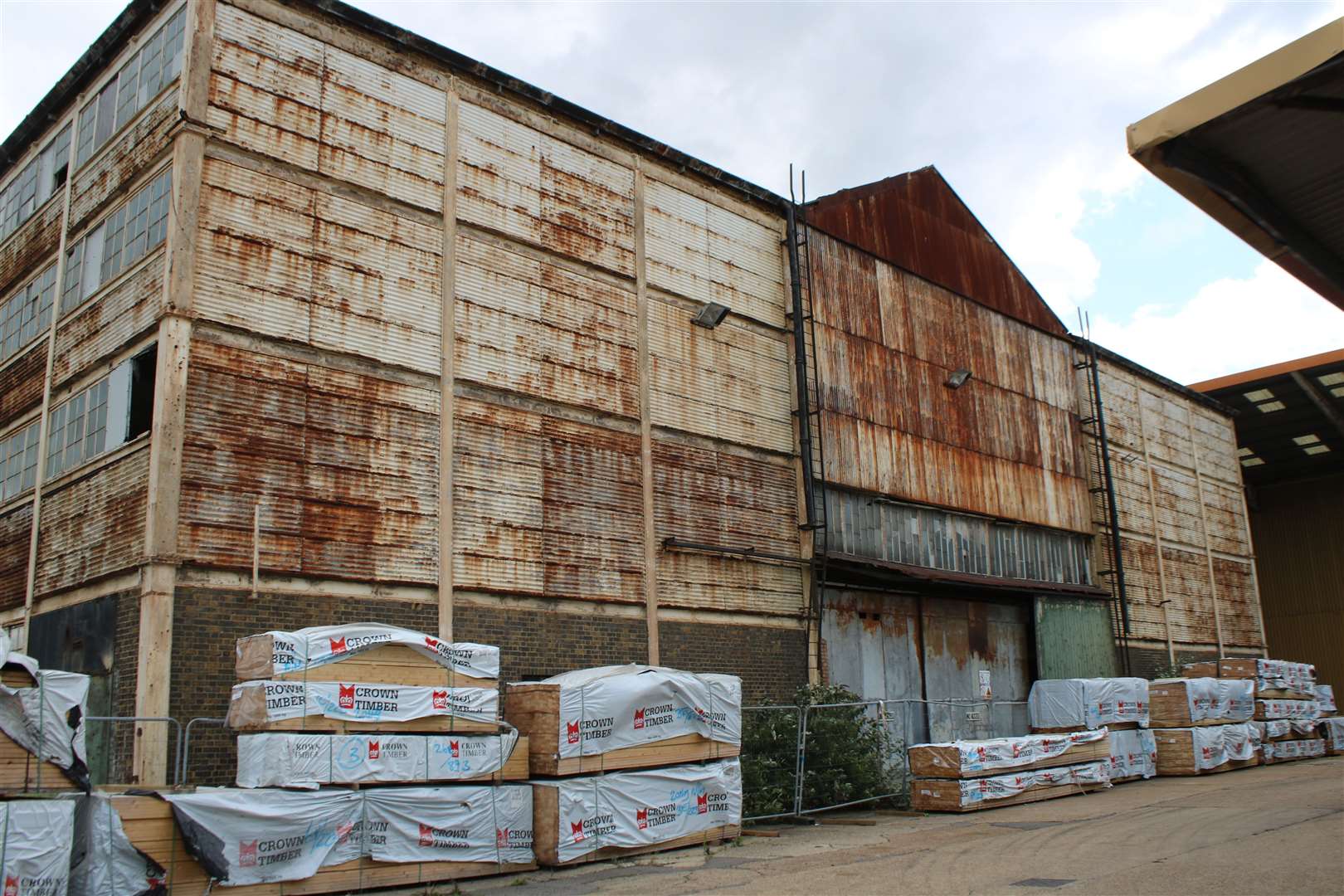 The historic Boat Store in Sheerness Docks. Its cast iron frame was the forerunner of today's skyscrapers. Picture: Clive Holden (55165228)