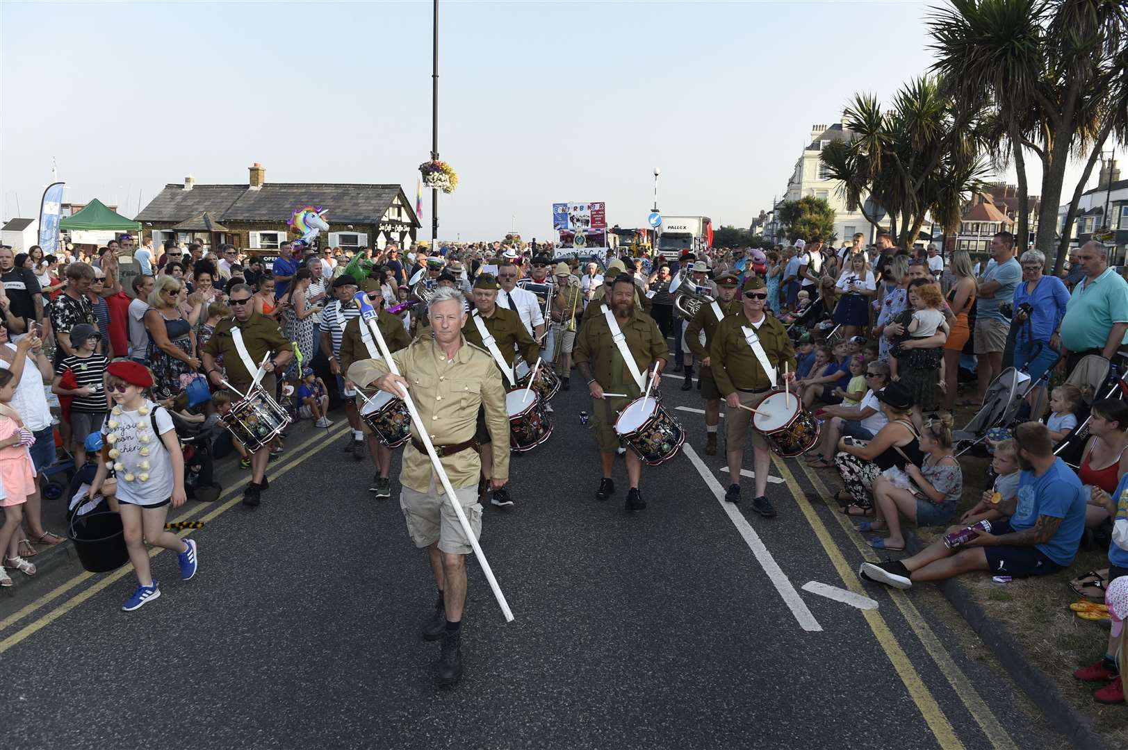 Last year's Deal Carnival wasn't drenched with rain and spectator donations were healthy