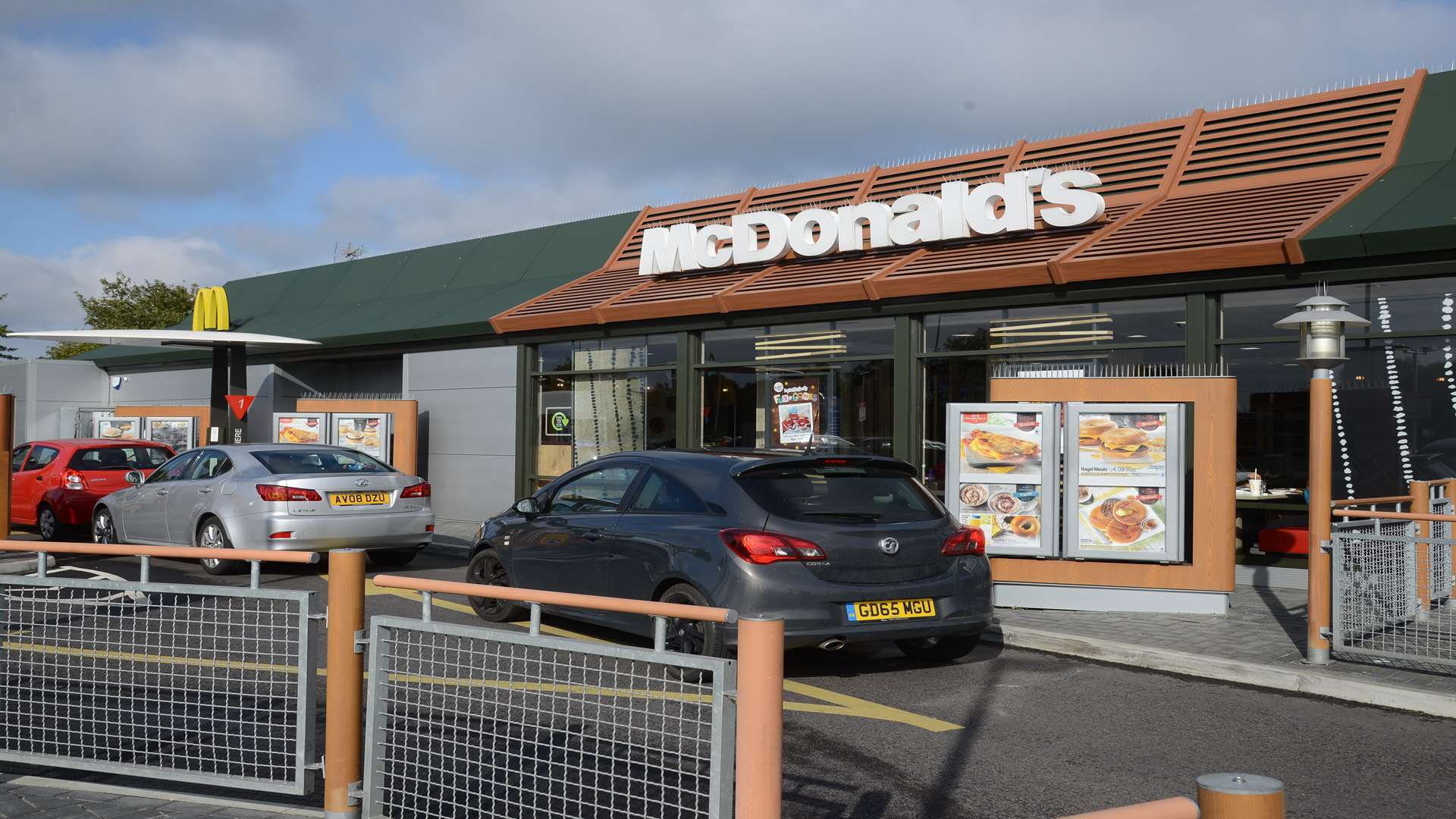 The McDonald's drive-through in Orbital Park