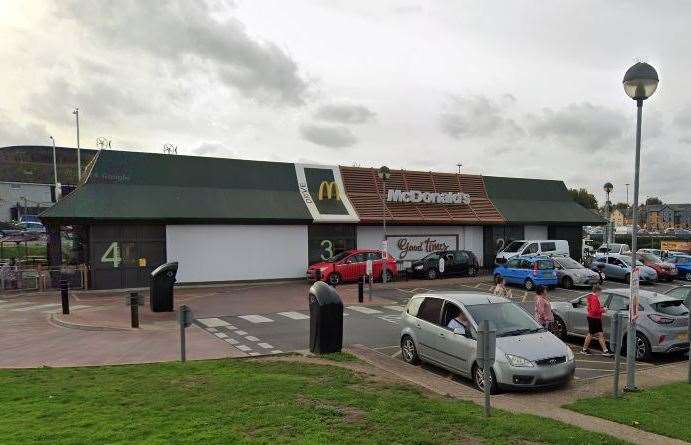 McDonald's in Sittingbourne Retail Park. Picture: Google Maps