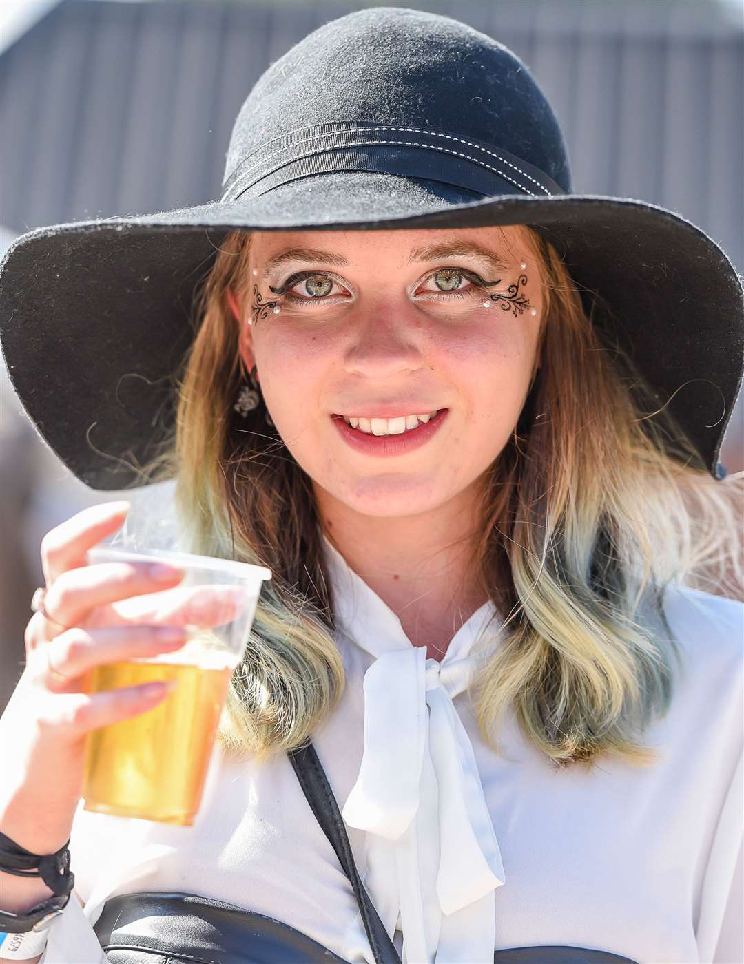 Festival goer Eliza Rose from Eastry at last year's festival Picture: Alan Langley