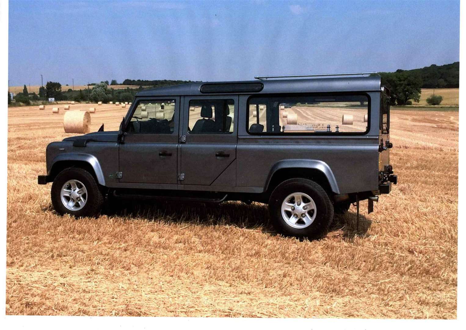 Terry Allen's Land Rover funeral hearse