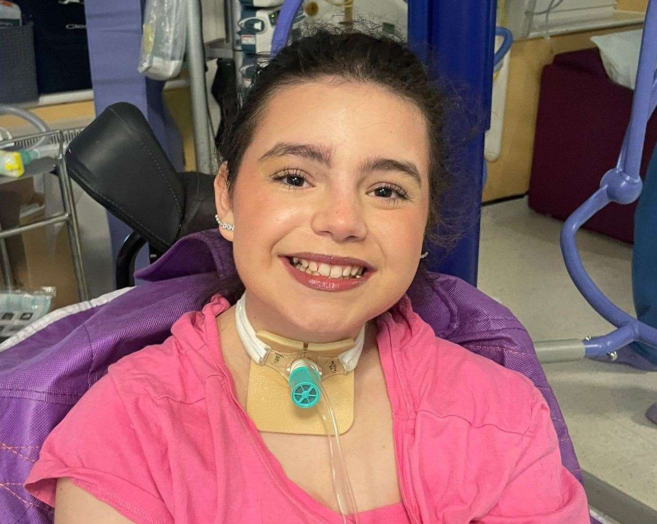 Grace Tutt has been surprising everyone with her progress. Picture: Andrew Tutt