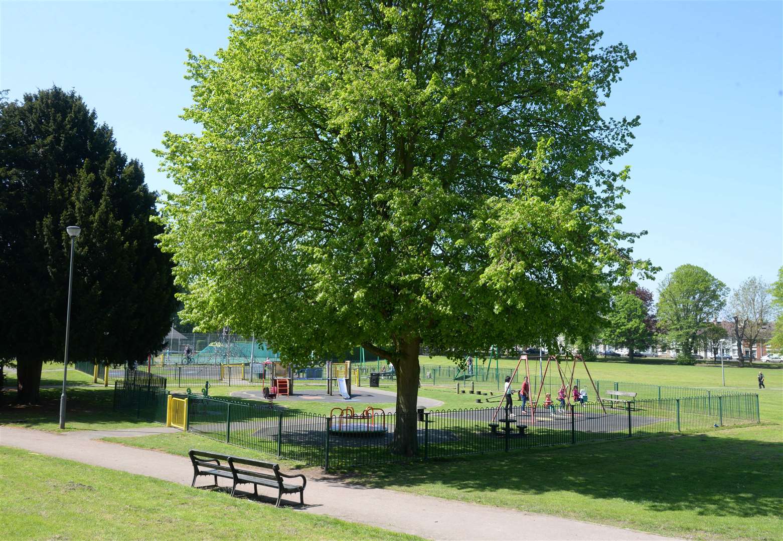 The Faversham recreation ground. Picture: Chris Davey.