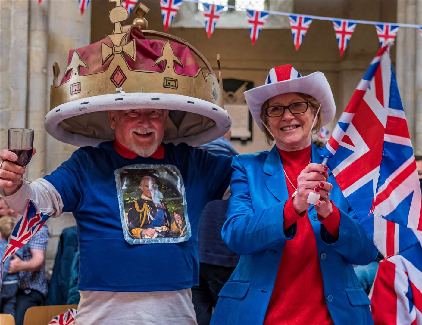 King Charles III was crowned at Westminster Abbey. Picture: Steve Hartridge