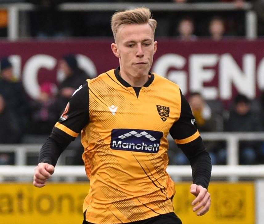 Maidstone United midfielder Sam Corne. Picture: Steve Terrell