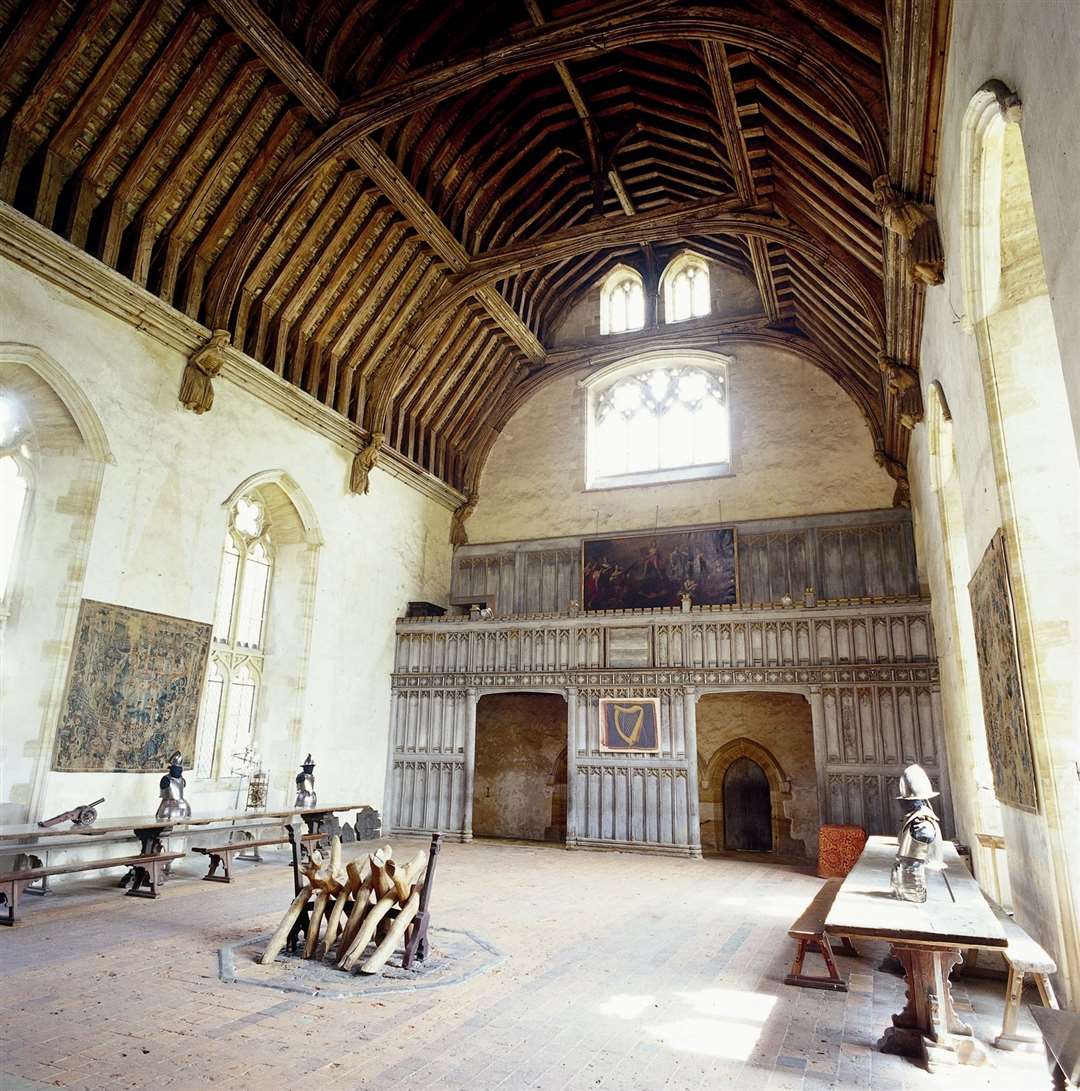 The Baron's Hall at Penshurst Place