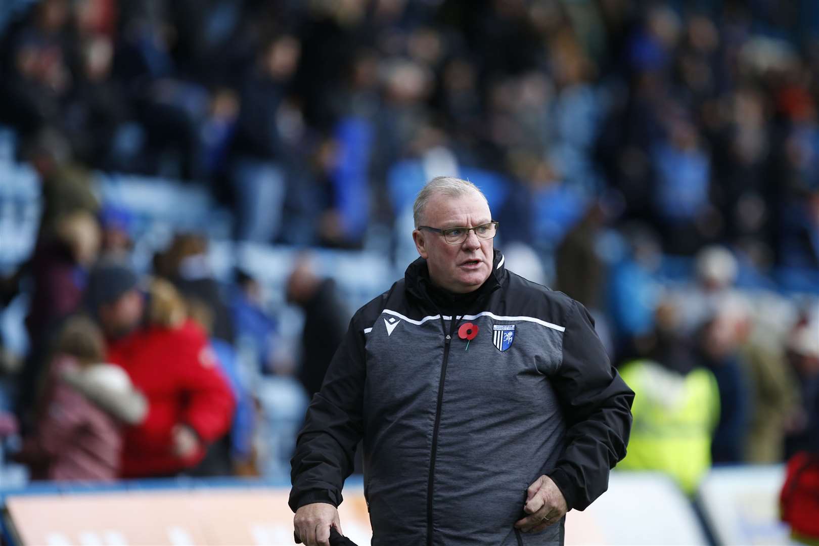 Gillingham manager Steve Evans welcomes the break Picture: Andy Jones