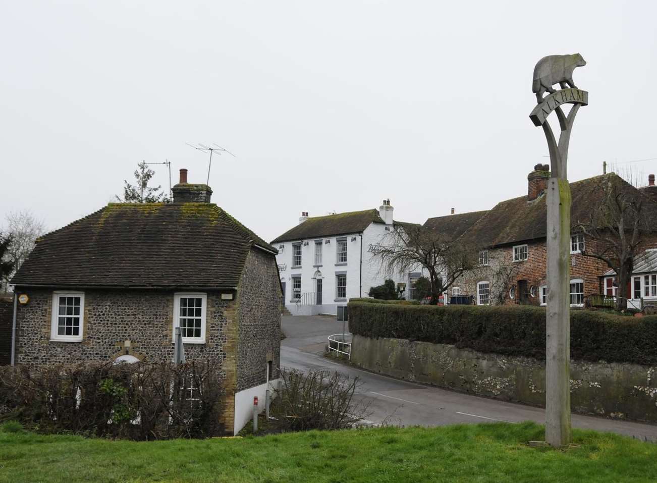 Alkham village