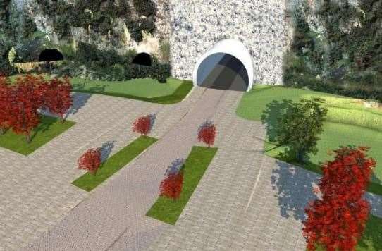 The tunnel will link Bluewater to part of the Ebbsfleet Garden City. Picture: Arcadis