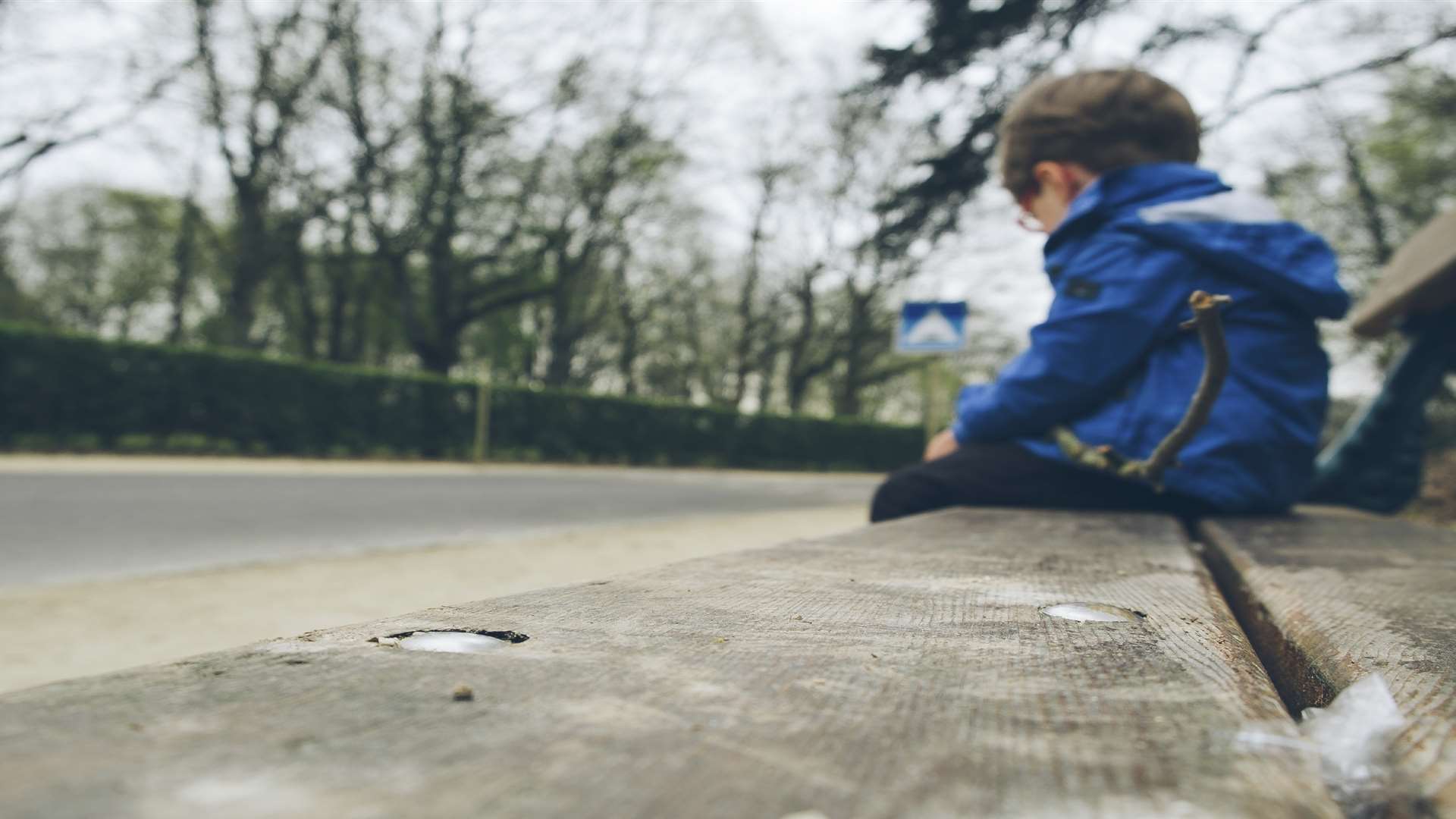 The boy was reportedly seen alone. Library image.