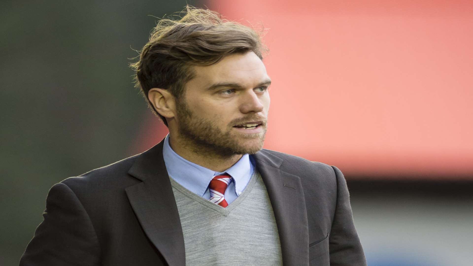 Ebbsfleet United manager Daryl McMahon Picture: Andy Payton