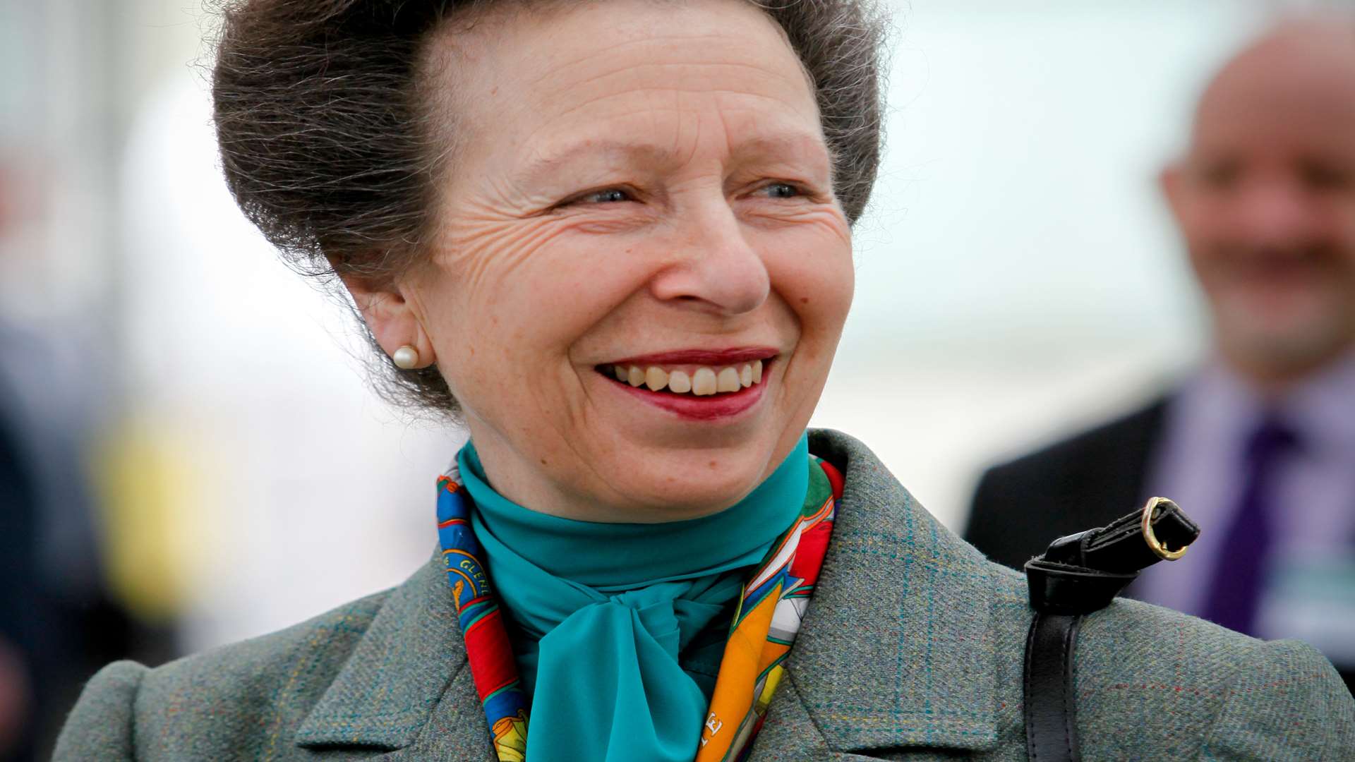 Princess Anne on a former visit to Kent