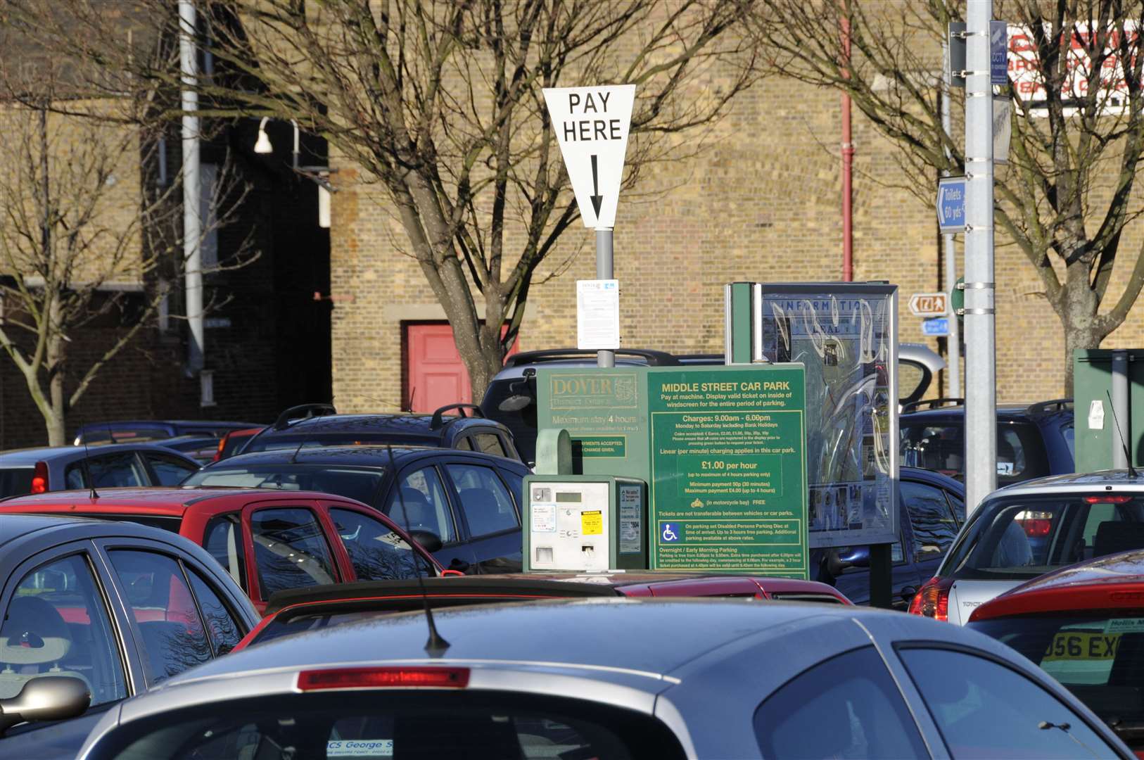 Deal Middle street car park.Picture: Paul Amos